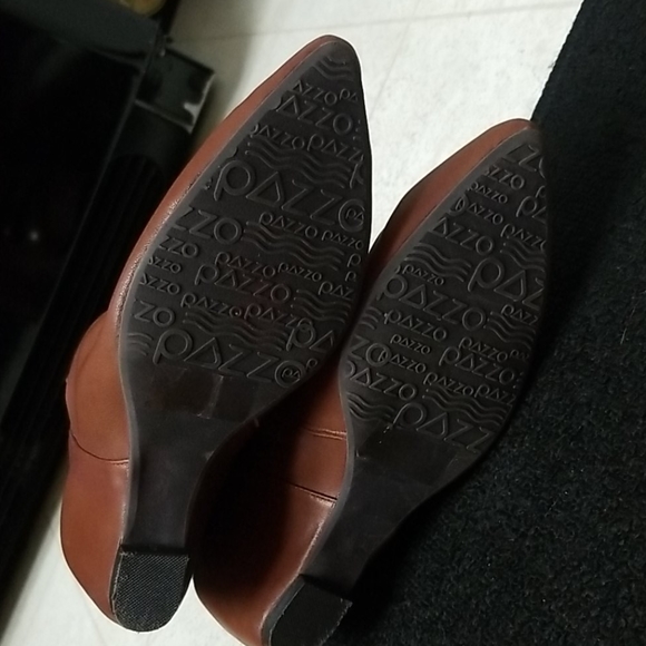 Unique Ruching Leather Boots Funky - Picture 8 of 8